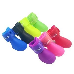 Waterproof Silicone Pet Shoes/Rain Boots