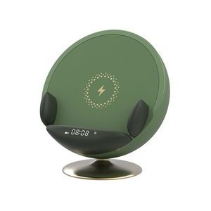 Alarm Clock Wireless Charger Speaker