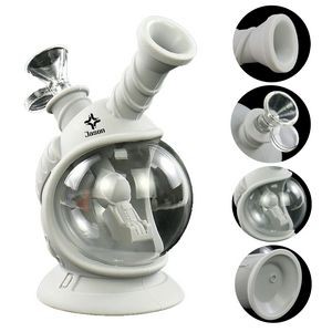 Silicone Hookah Bong with Space Capsule Design