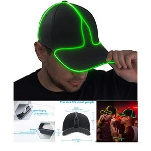 Led Hat Light Up Baseball Cap