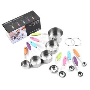 Measuring Cups And Spoons 10 Pcs Set