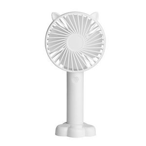 Rechargeable USB Mini Hand Held Fan With Stand