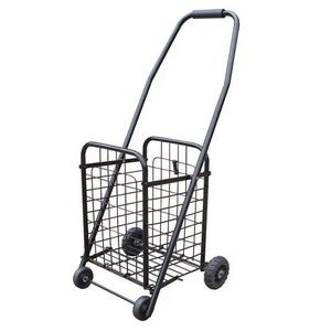 Shopping Cart with Dual Swivel Wheels