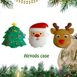 Christmas Decoration 3D Cartoon Silicone Airpod Case