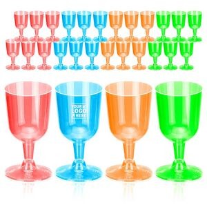 6 Oz. Disposable Plastic Wine Glass