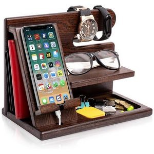 Wooden Multifunctional Charging Station