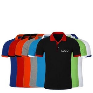 Polo Shirts Quick Dry Short Sleeve Golf T Shirt