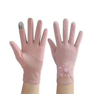 Silk Polyester Touchscreen Gloves