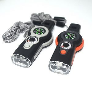Multifunctional Survival Whistle with Lanyard