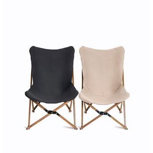 Portable Wood Grain Folding Chair