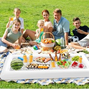 Inflatable Serving Bars Ice Buffet Salad Serving Trays