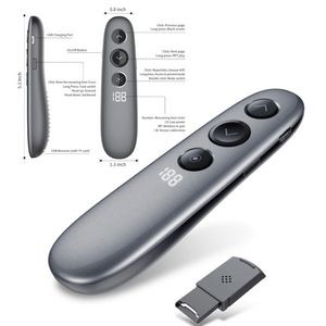 USB Rechargeable Powerpoint Presentation Clicker
