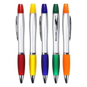 Double-End ABS Barrel Ballpoint Pen