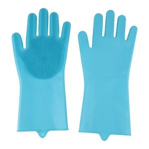 Silicone Clean Gloves Dish Brush