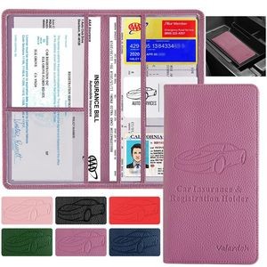 Car Registration and Insurance Card Holder