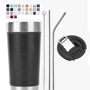 20 oz Coffee Tumbler with lid and Straw