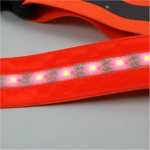 Highly Visible Elastic LED Reflective Safety Reflector Belt