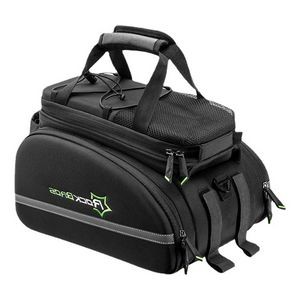 Zippered Pockets Bike Rear Seat Trunk Bag
