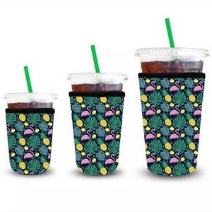 Full Color Neoprene Material Cup Sleeve