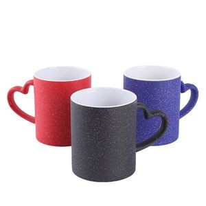 11oz Color Changing Ceramic Mug with Handle