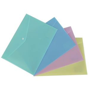 Transparent A4 File Envelopes