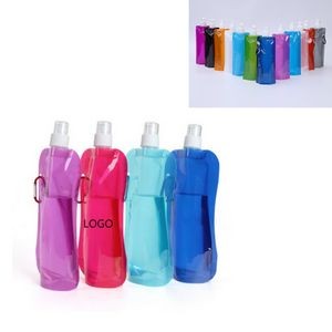 16oz PE Collapsible Water Bottles/Water Bags