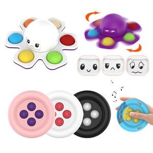 Face-Changing Octopus Spinner Toy