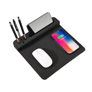 Multifunction Wireless Charger Mouse Pad
