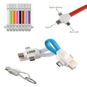 4-in-1 Key Chain Charging Cable
