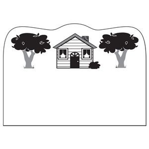 Creative Top Country Home Magnet (20 Mil)