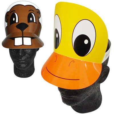 Duck/ Beaver/ Pig Headband w/stock graphics