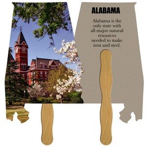 Alabama State Recycled Hand Fan