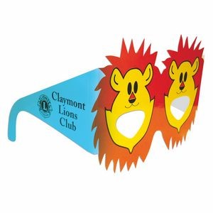 Lion Mask Glasses Full Color
