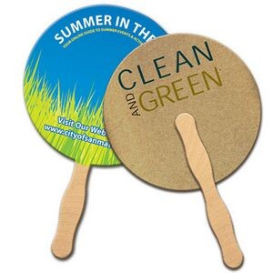Round/Ball Recycled Hand Fan