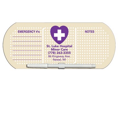 Band Aid/ Pill Offset Printed Memo Board