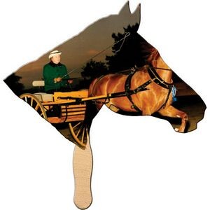 Horse Hand Fan