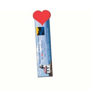 Special Shapes Heart Top Bookmark (Offset Print)