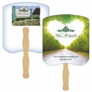 Path to Love B Hand Fan Full Color (2 Sides)