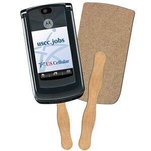 Cell Phone Recycled Hand Fan