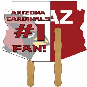 Arizona State Hand Fan Full Color (2 Sides)
