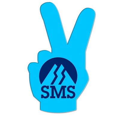 Peace Sign Hand Fan Without Stick