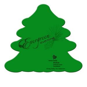 Evergreen Tree Hand Fan Without Stick