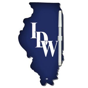 Illinois State Offset Printed Memo Board