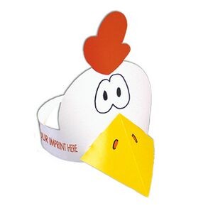 Pre-Printed Chicken Headband