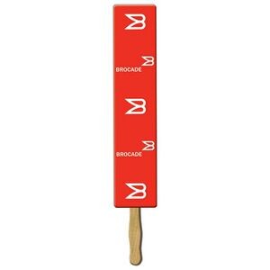 Long Rectangle 2 Sided Sandwiched Rally Hand Sign w/12