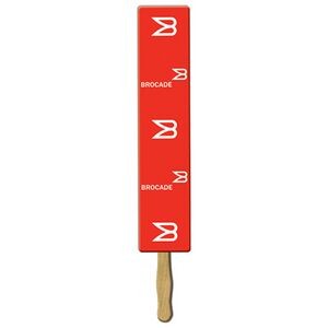 Long Rectangle Rally Hand Sign w/12