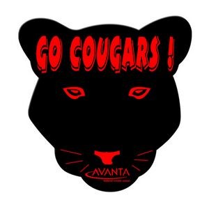 Cougar Paper Window Sign (Approximately 8"x8")