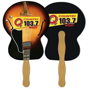 Guitar Fast Hand Fan (2 Sides) 1 Day