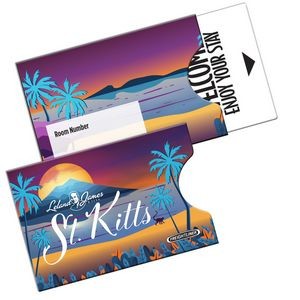 Open Thumb Gift Card Holder Sleeve Full Color (3