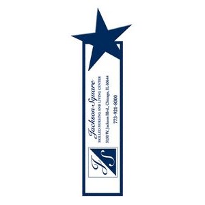 Digital Printed Special Shapes Star Top Bookmark